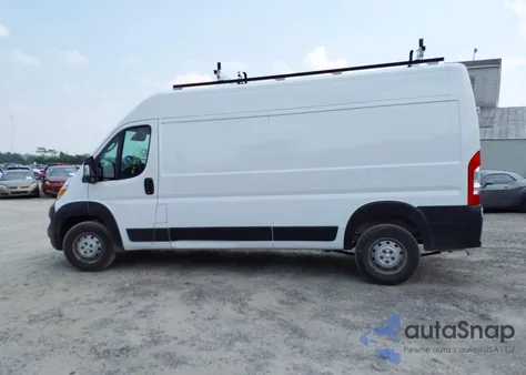 2023 Ram Promaster 2500 High Roof 159 Wb из США, поврежденный, VIN 3C6LRVDG6PE503953